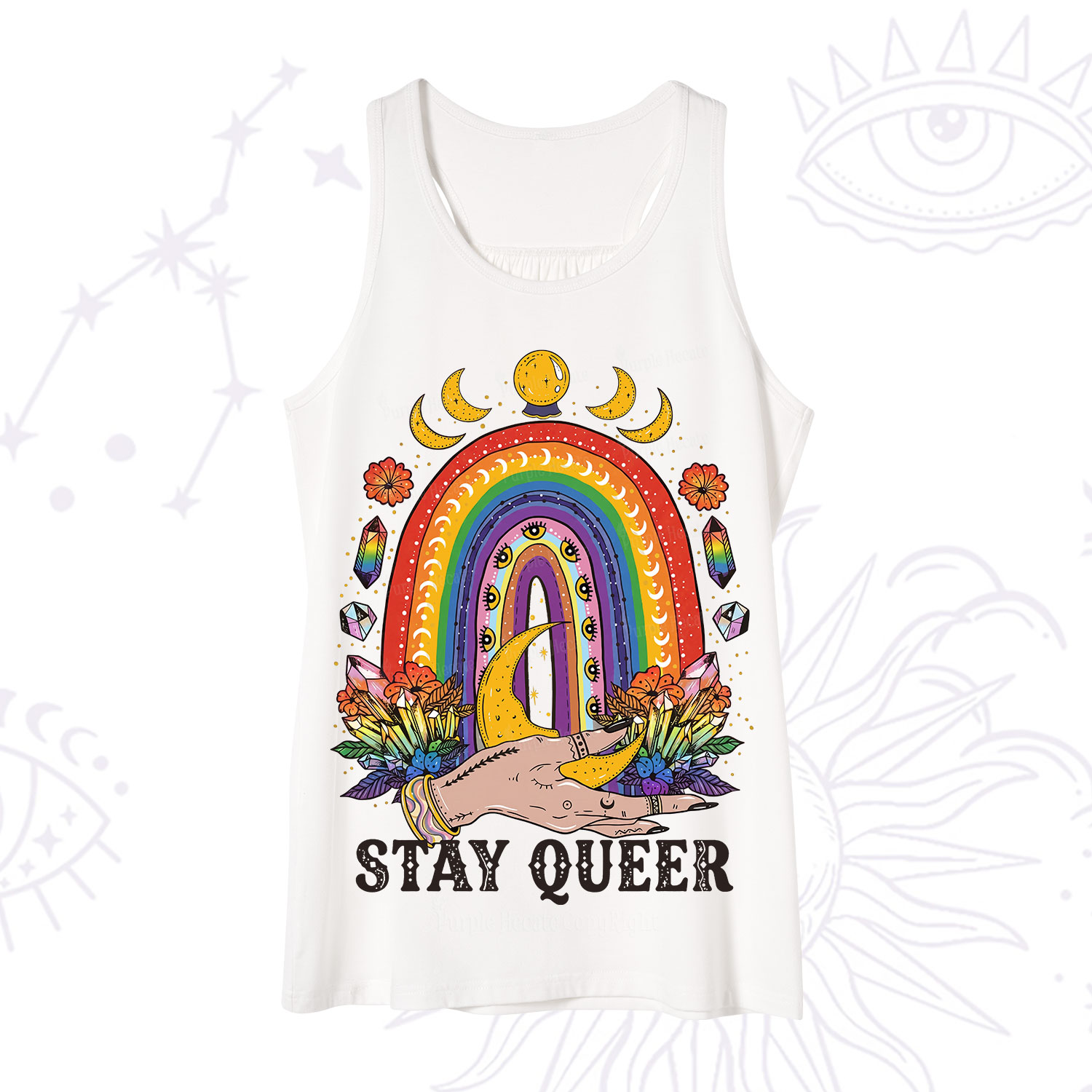 Purplehecate Stay Queer Tank