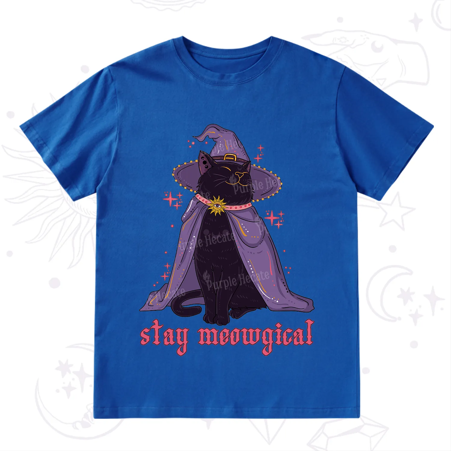 Purplehecate Stay Meowgical Cat T-Shirt