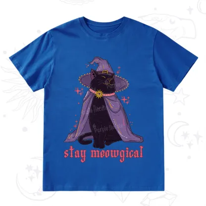 Purplehecate Stay Meowgical Cat T-Shirt