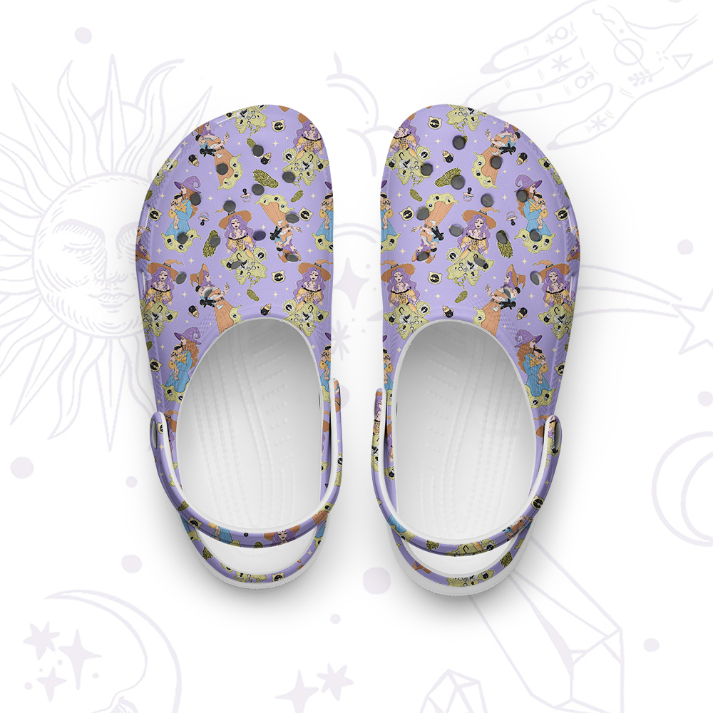 Purplehecate Mom Group Shenanigans Rubber Clogs