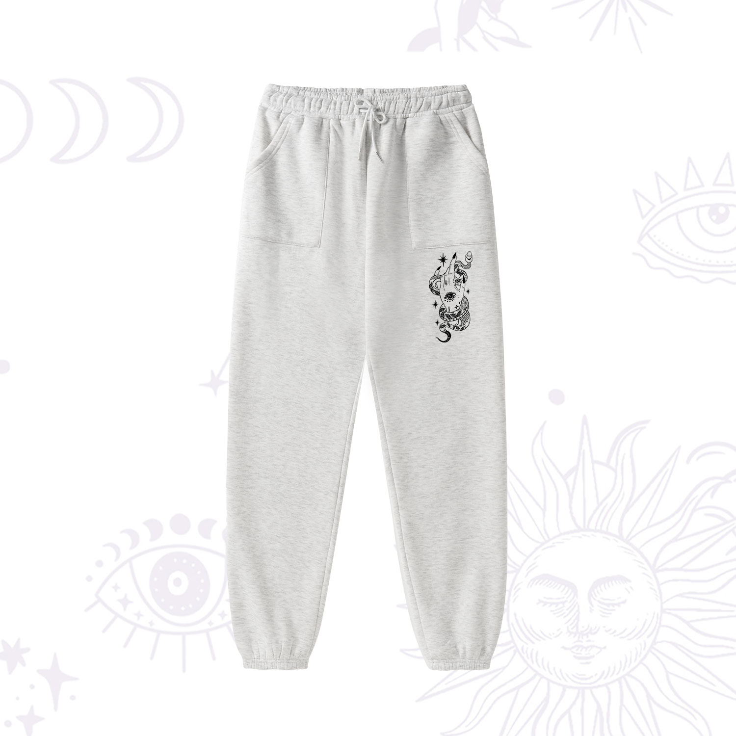 Purplehecate Reach For The Moon Fleece Hoodie Suit