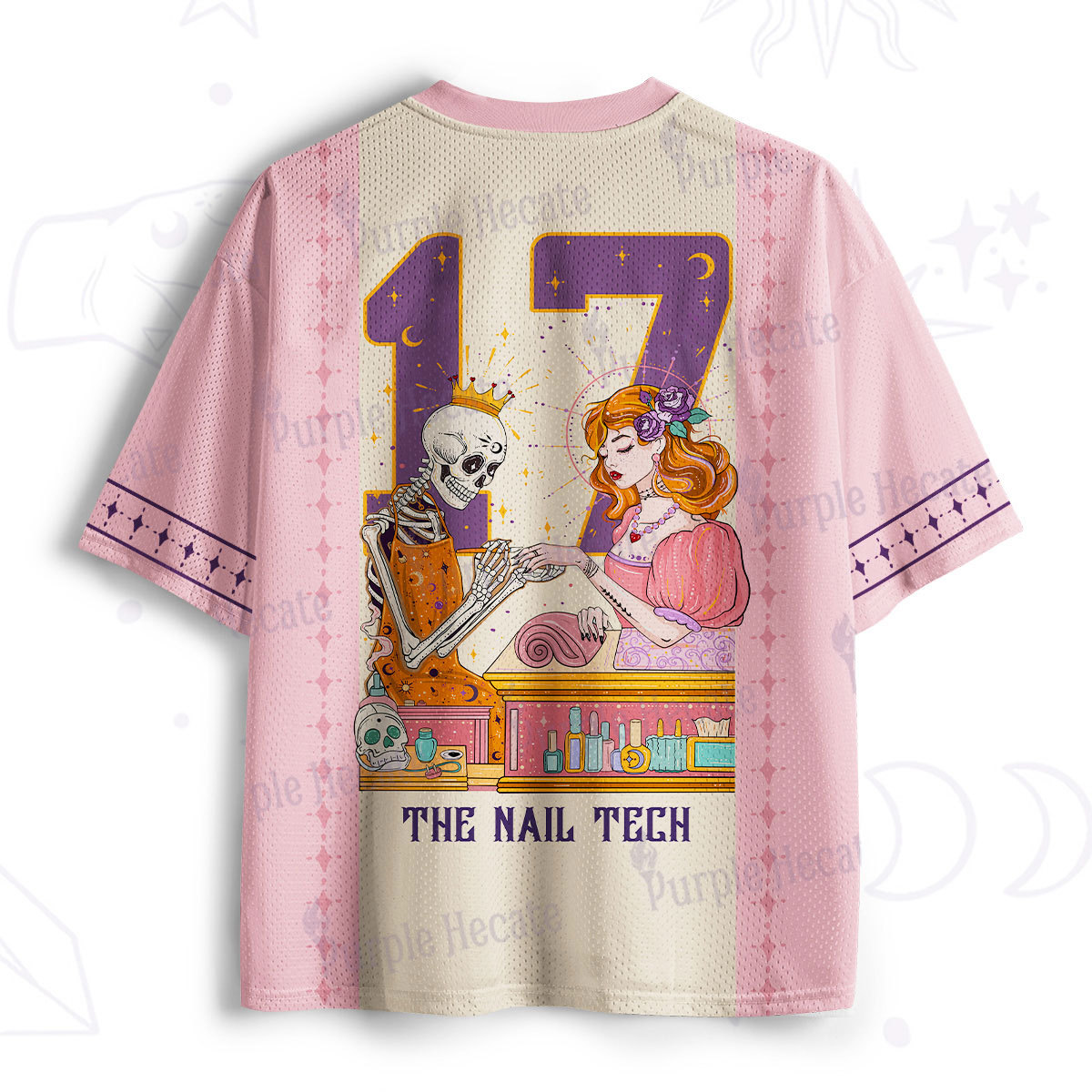 Purplehecate The Nail Tech Life Mesh Jersey