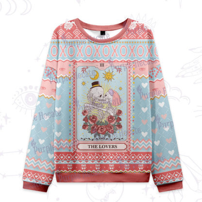 Purplehecate The Lover Tarot Ugly Valentine Sweatshirt