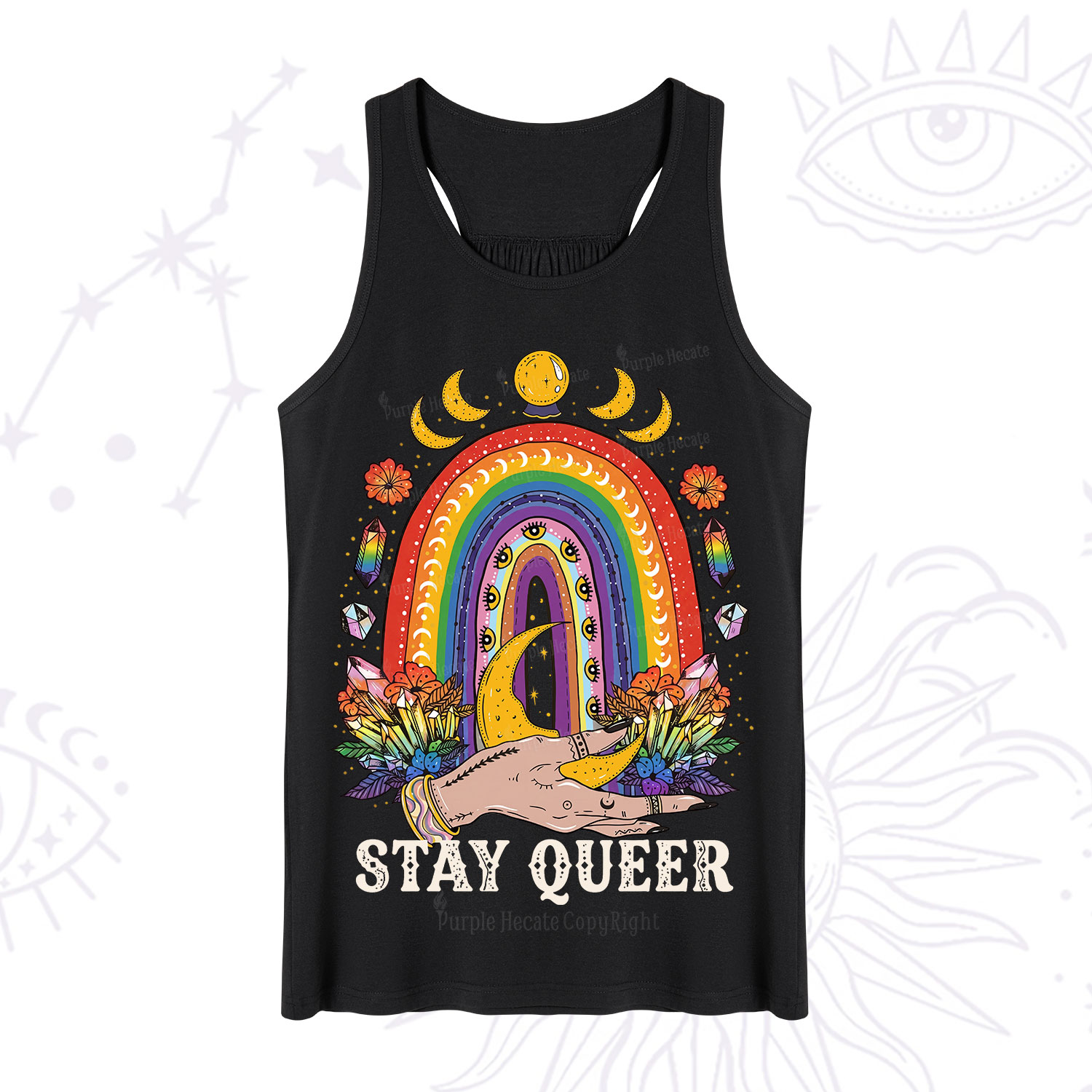 Purplehecate Stay Queer Tank