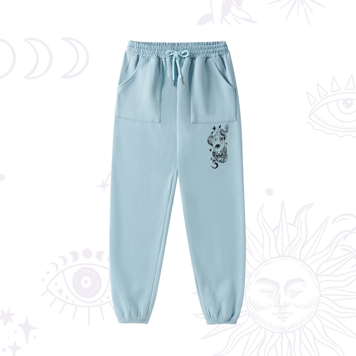 Purplehecate Reach For The Moon Fleece Hoodie Suit