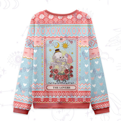 Purplehecate The Lover Tarot Ugly Valentine Sweatshirt