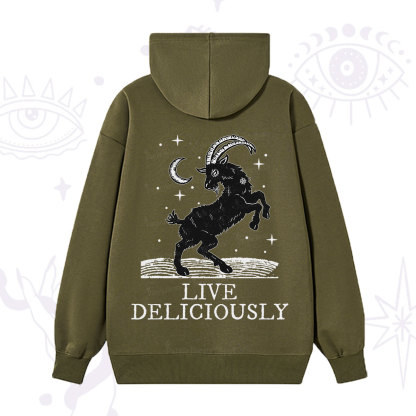 Purplehecate Live Deliciously Hoodie