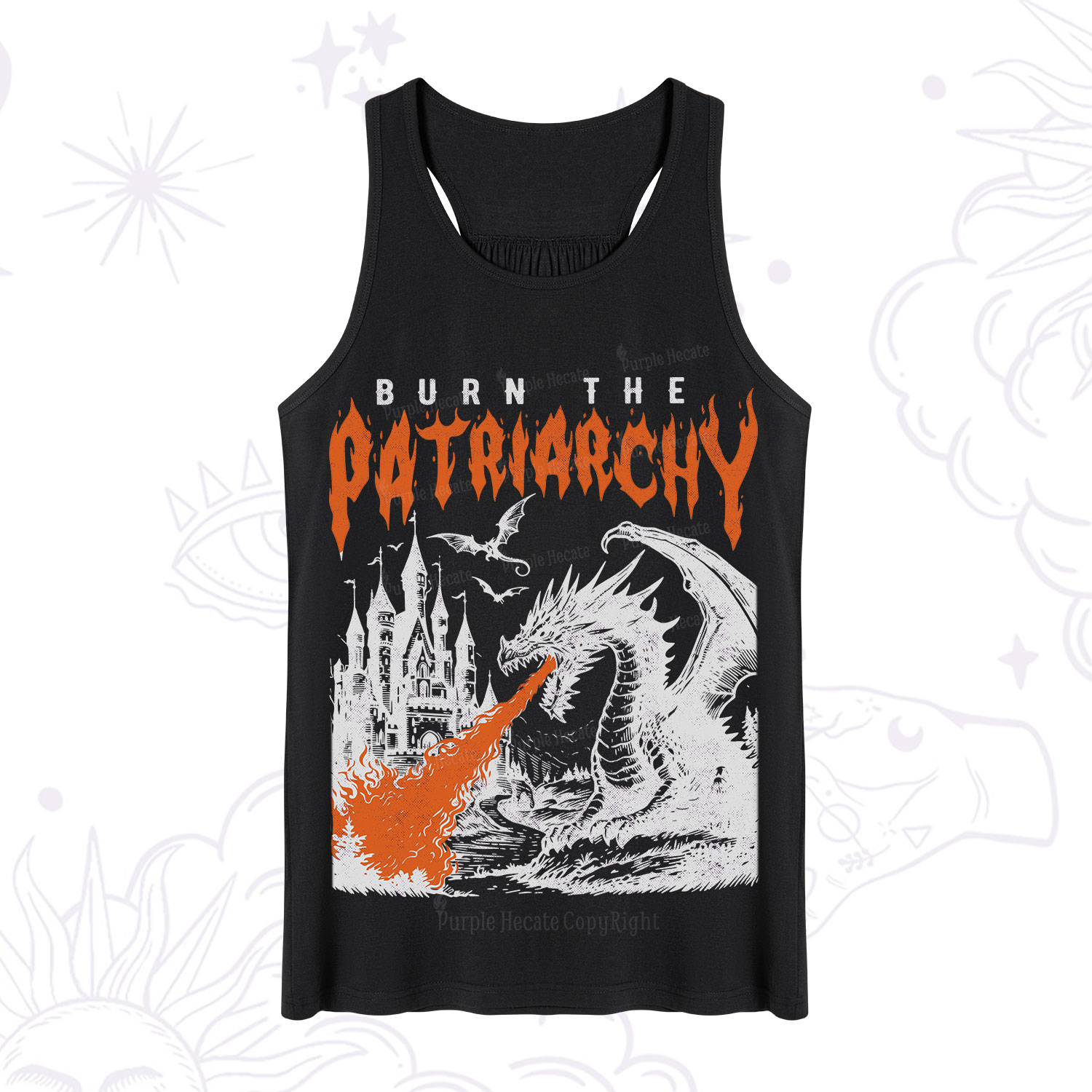 Purplehecate Burn the Patriarchy Dragon Tank