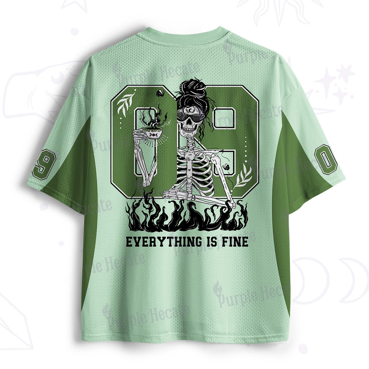 Purplehecate Everything Is Fine Mesh Jersey