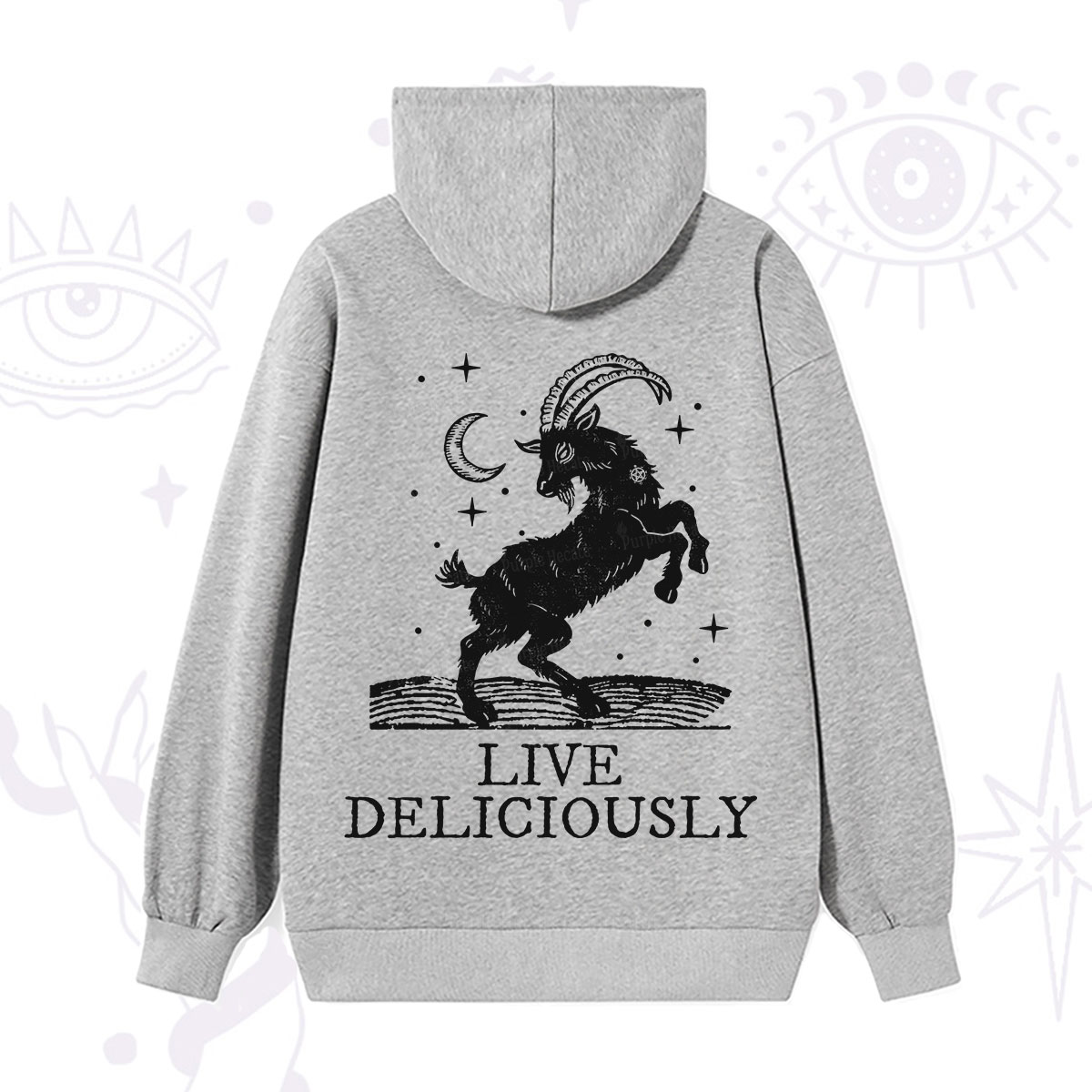 Purplehecate Live Deliciously Hoodie