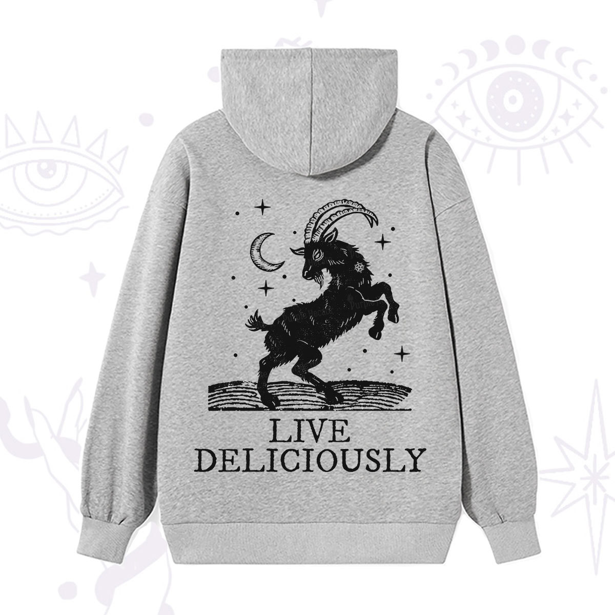 Purplehecate Live Deliciously Hoodie