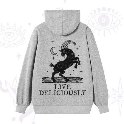 Purplehecate Live Deliciously Hoodie