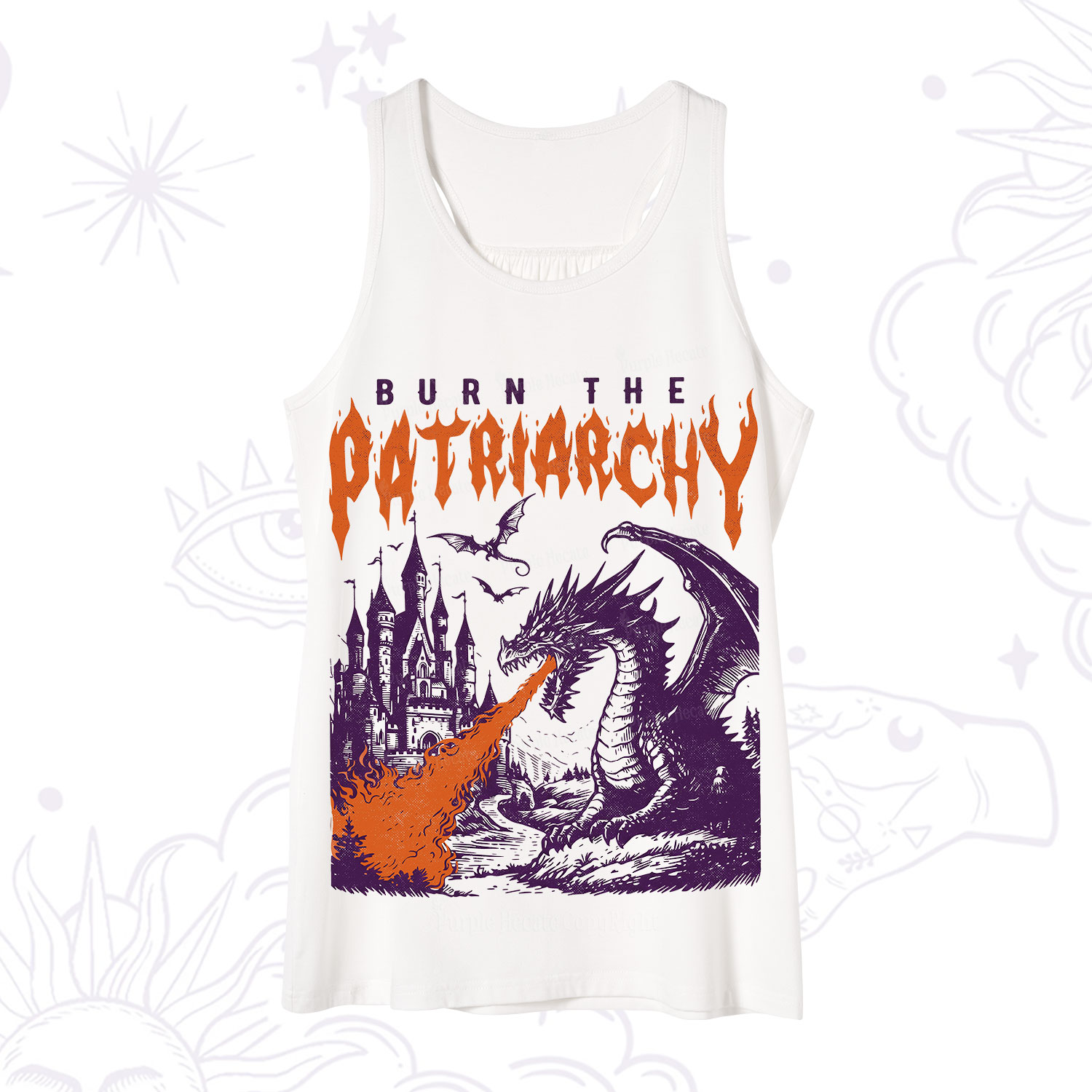 Purplehecate Burn the Patriarchy Dragon Tank