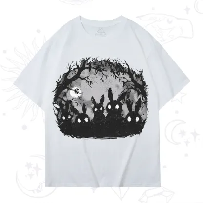 Purplehecate Creepy Weirdcore Bunny T-Shirt