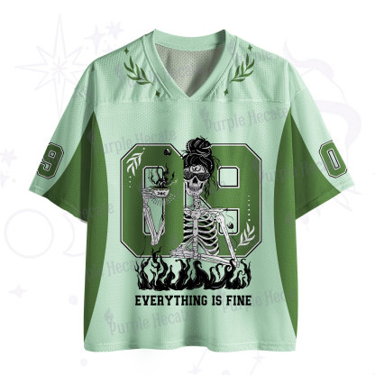 Purplehecate Everything Is Fine Mesh Jersey