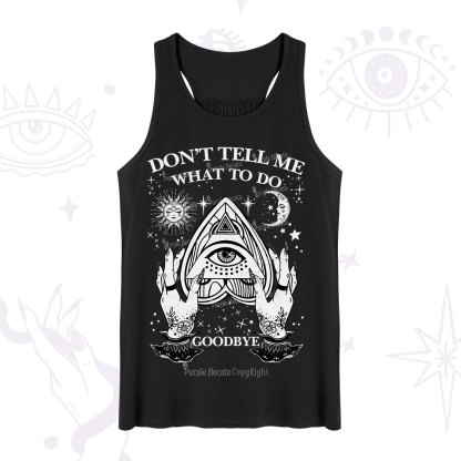 Purplehecate Don't Tell Me What To Do Witch Planchette Eye Tank