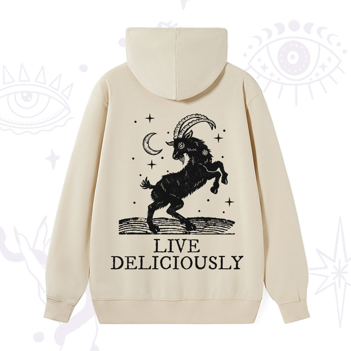 Purplehecate Live Deliciously Hoodie