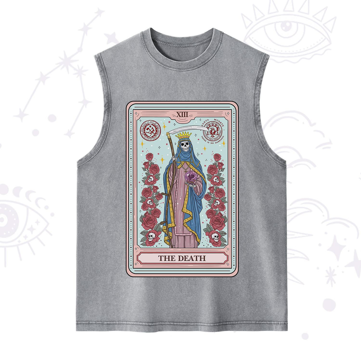Purplehecate The Death Tarot Washed Tank