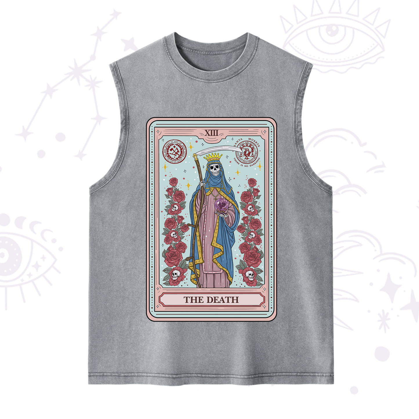 Purplehecate The Death Tarot Washed Tank