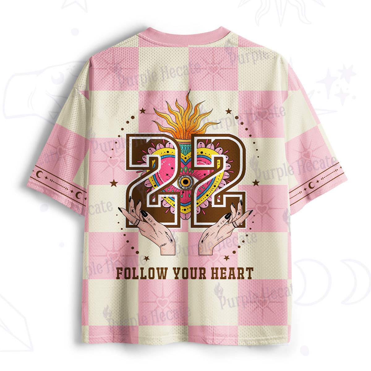 Purplehecate Follow Your Heart Mesh Jersey