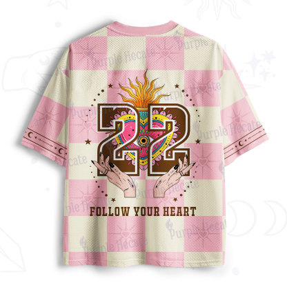 Purplehecate Follow Your Heart Mesh Jersey