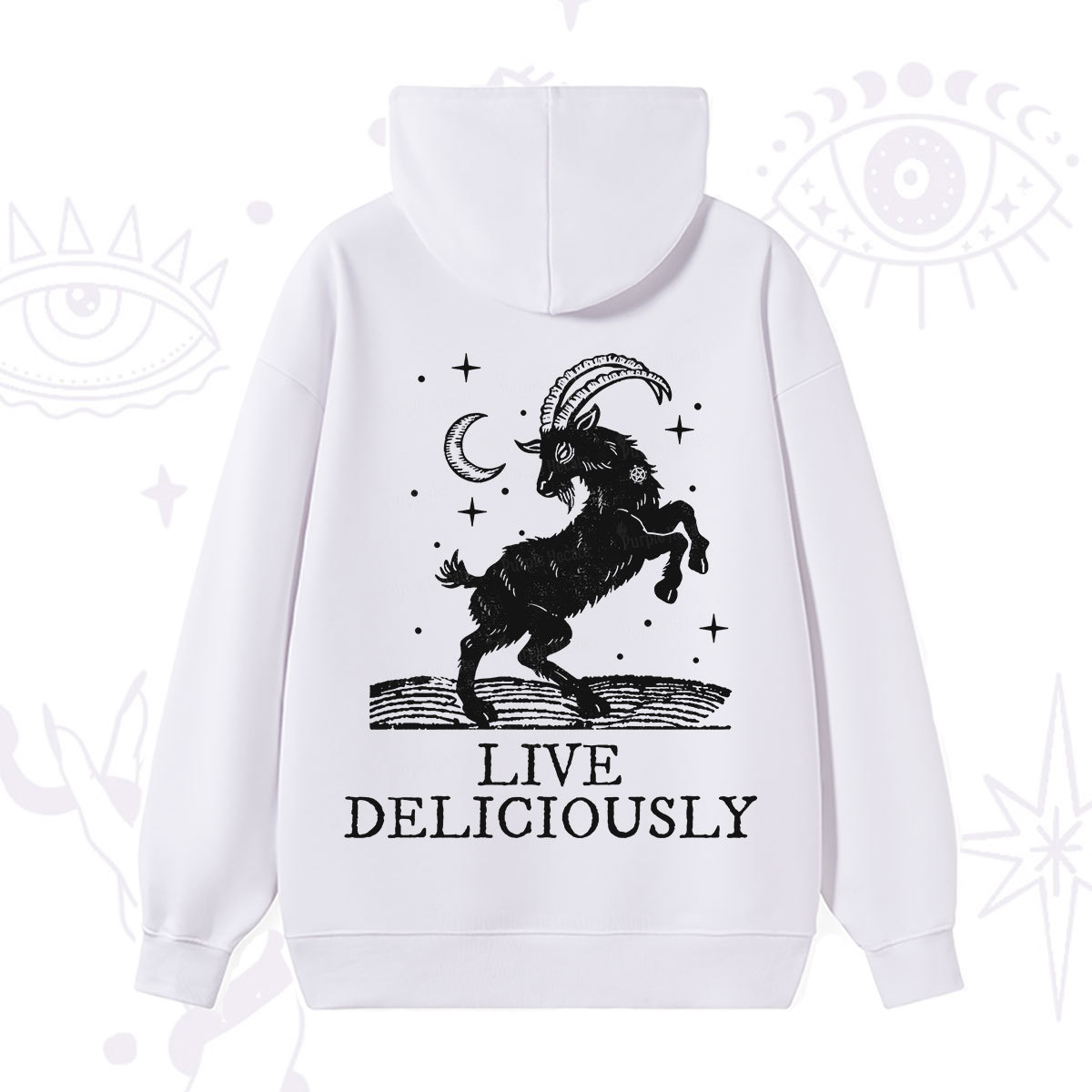 Purplehecate Live Deliciously Hoodie
