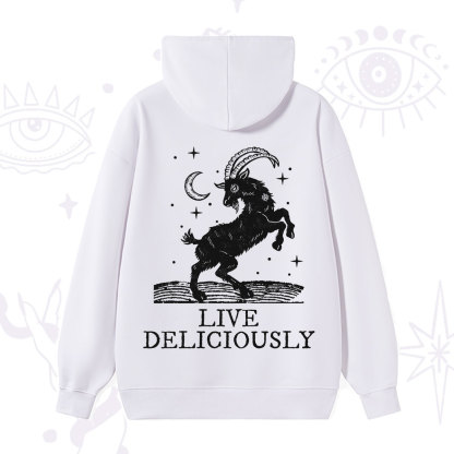 Purplehecate Live Deliciously Hoodie