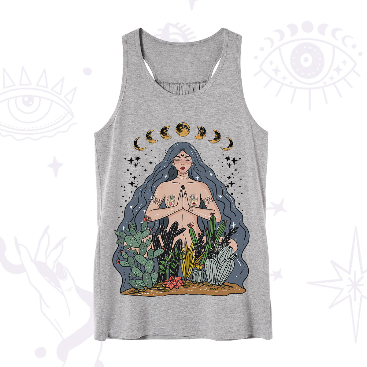 Purplehecate Goddess of Growth Tank