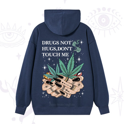 Purplehecate Drugs Not Hugs Hoodie