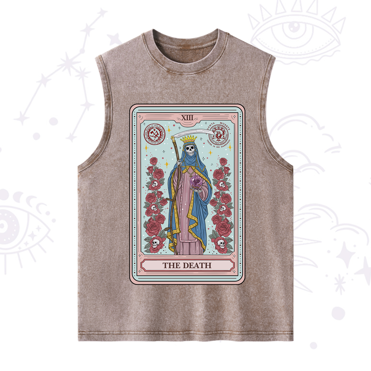 Purplehecate The Death Tarot Washed Tank