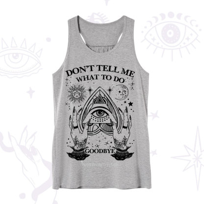 Purplehecate Don't Tell Me What To Do Witch Planchette Eye Tank