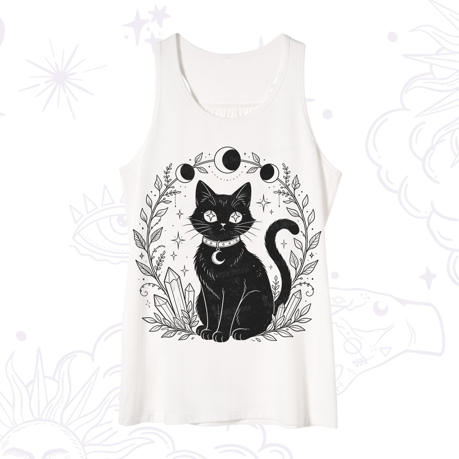 Purplehecate Mystical Cat Tank
