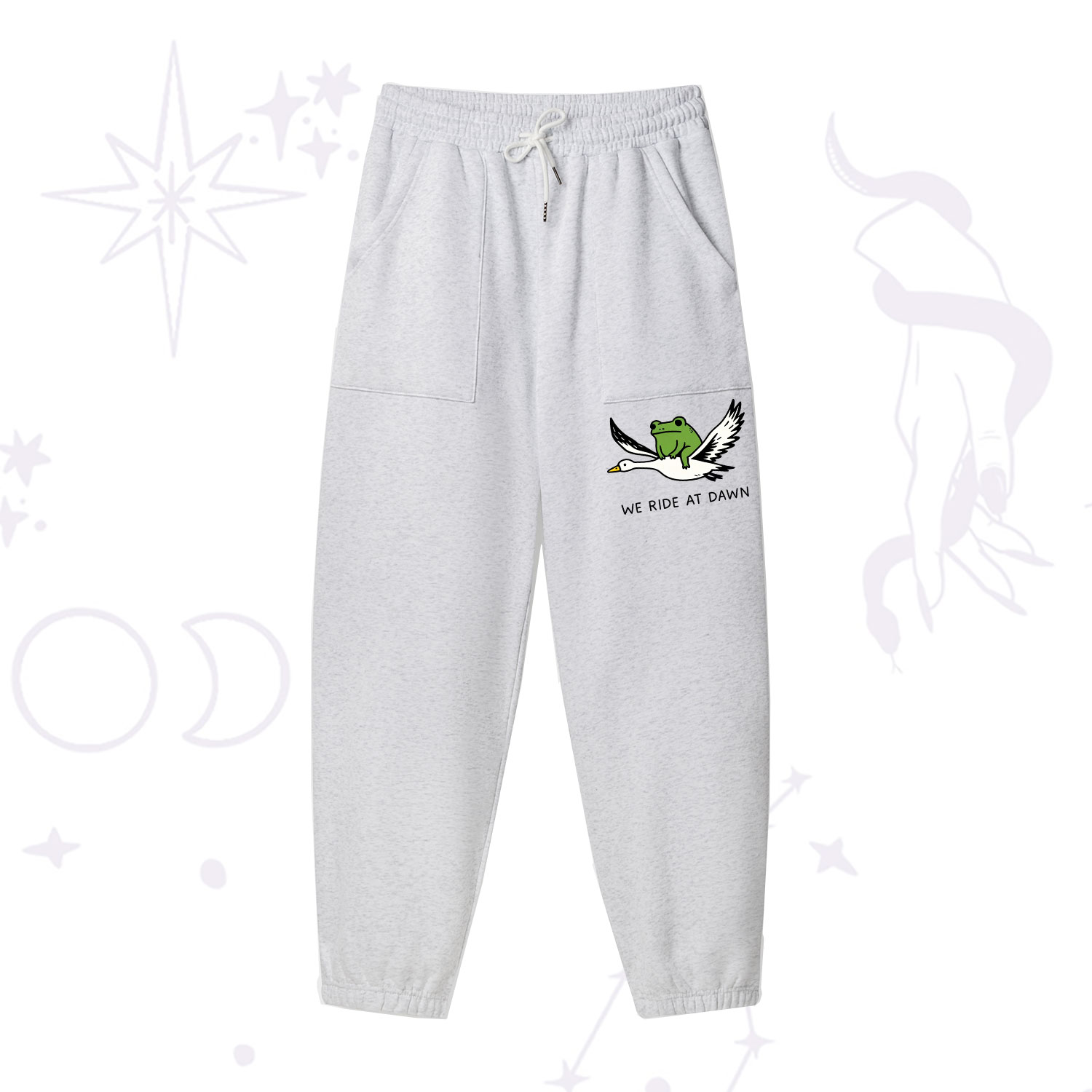 Purplehecate We Ride at Dawn Fleece Sweatpants