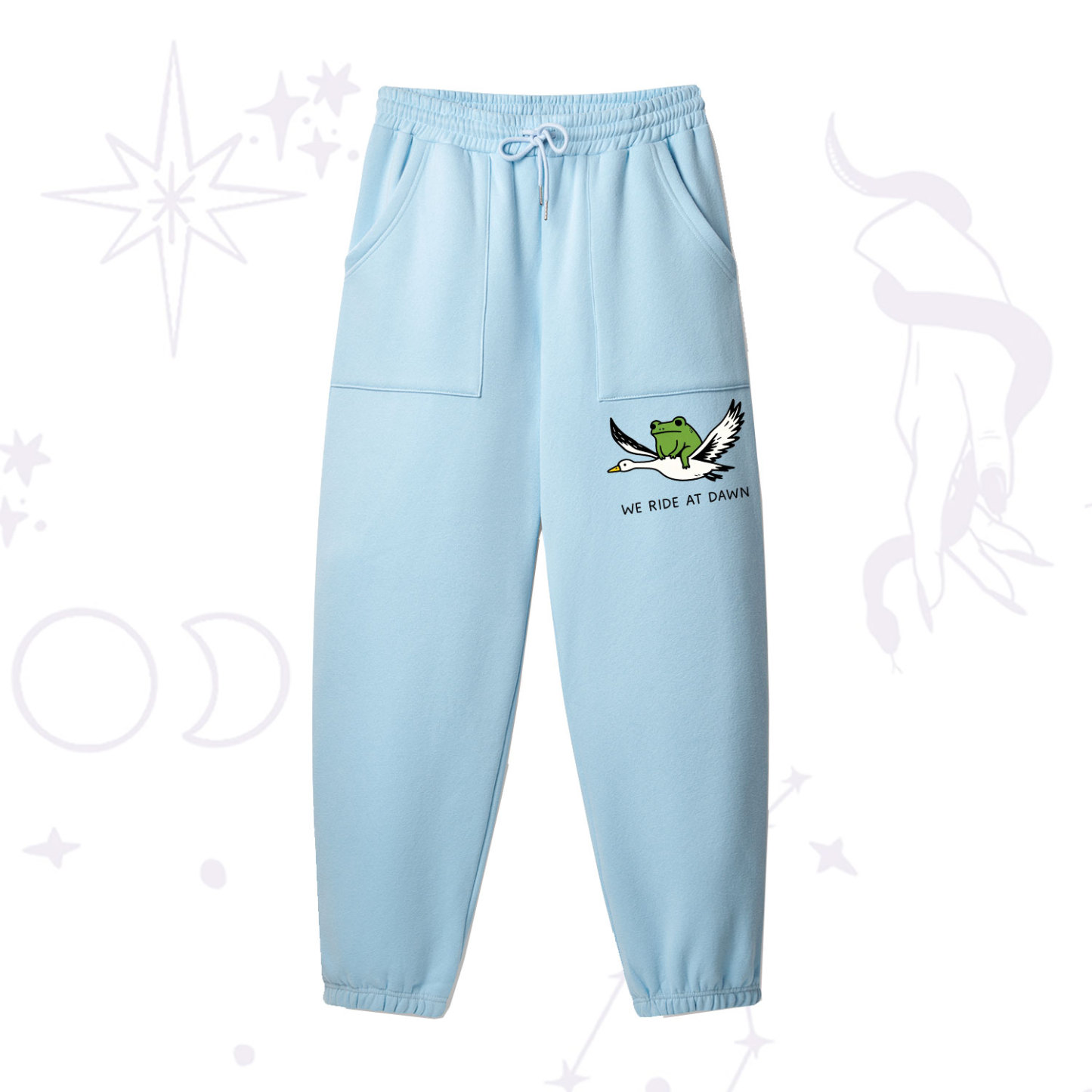 Purplehecate We Ride at Dawn Fleece Sweatpants