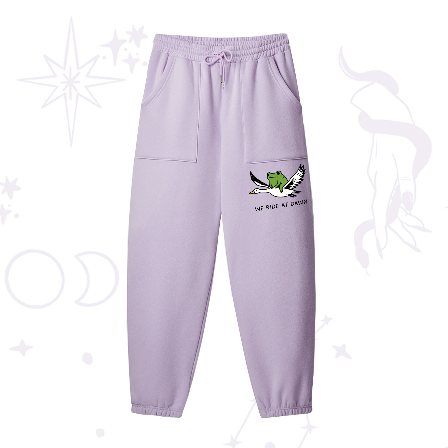 Purplehecate We Ride at Dawn Fleece Sweatpants
