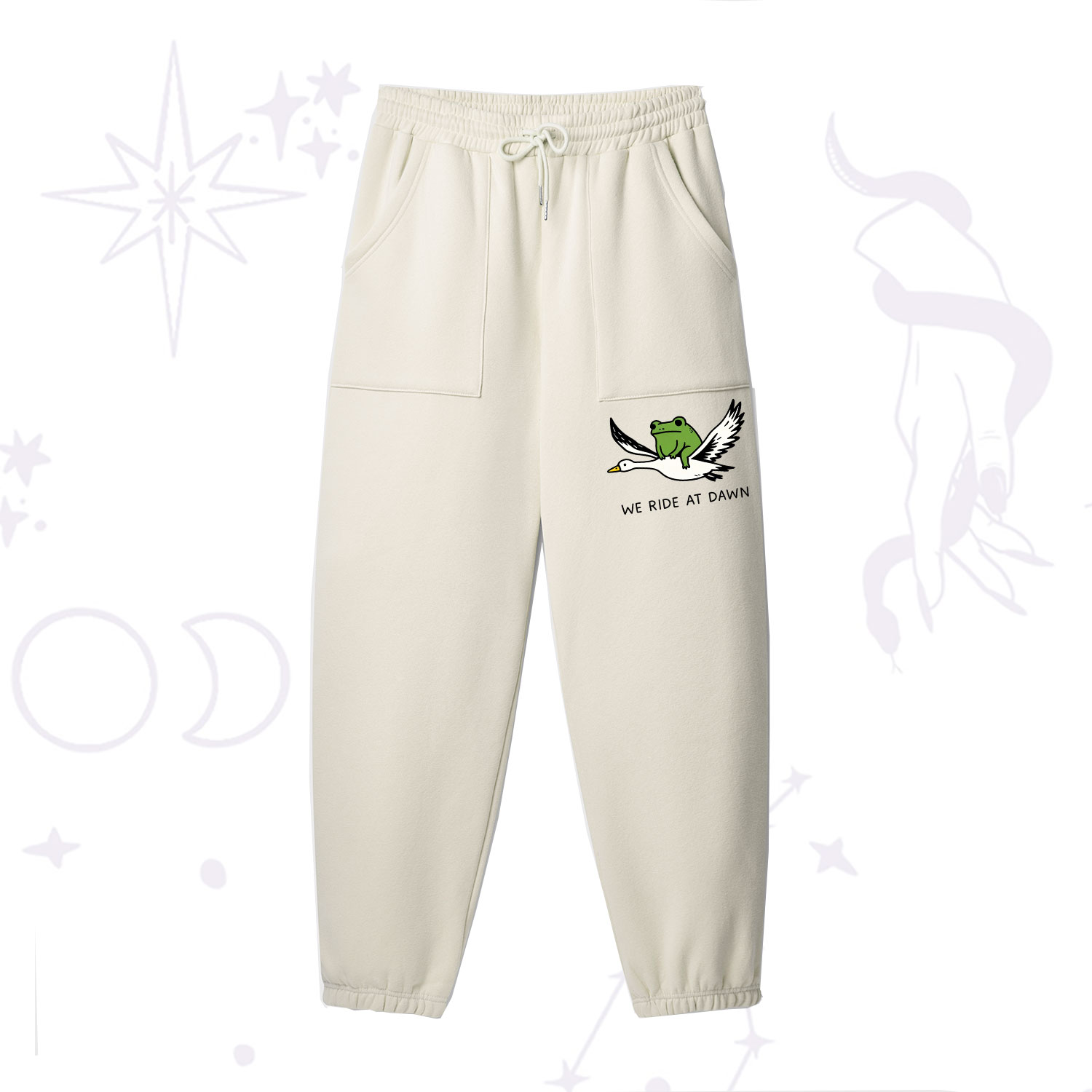 Purplehecate We Ride at Dawn Fleece Sweatpants