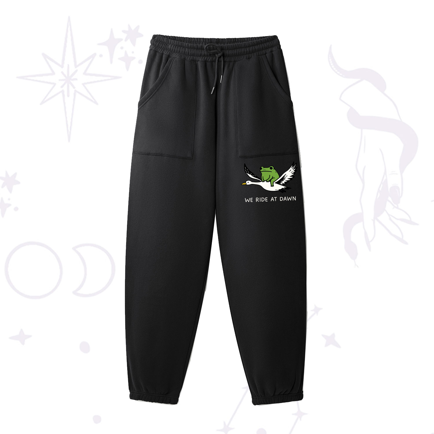 Purplehecate We Ride at Dawn Fleece Sweatpants