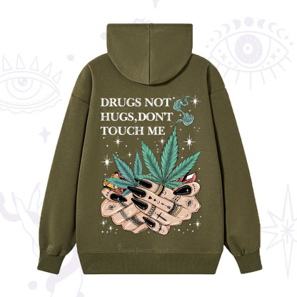Purplehecate Drugs Not Hugs Hoodie