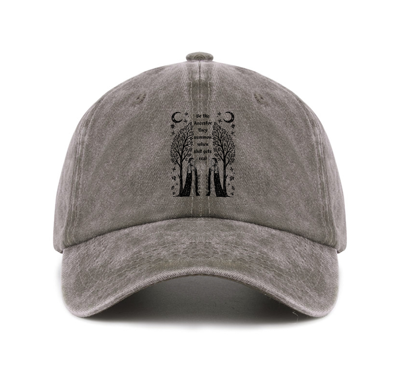 Purplehecate Be The Ancestor They Summon When Shit Gets Real Baseball Cap