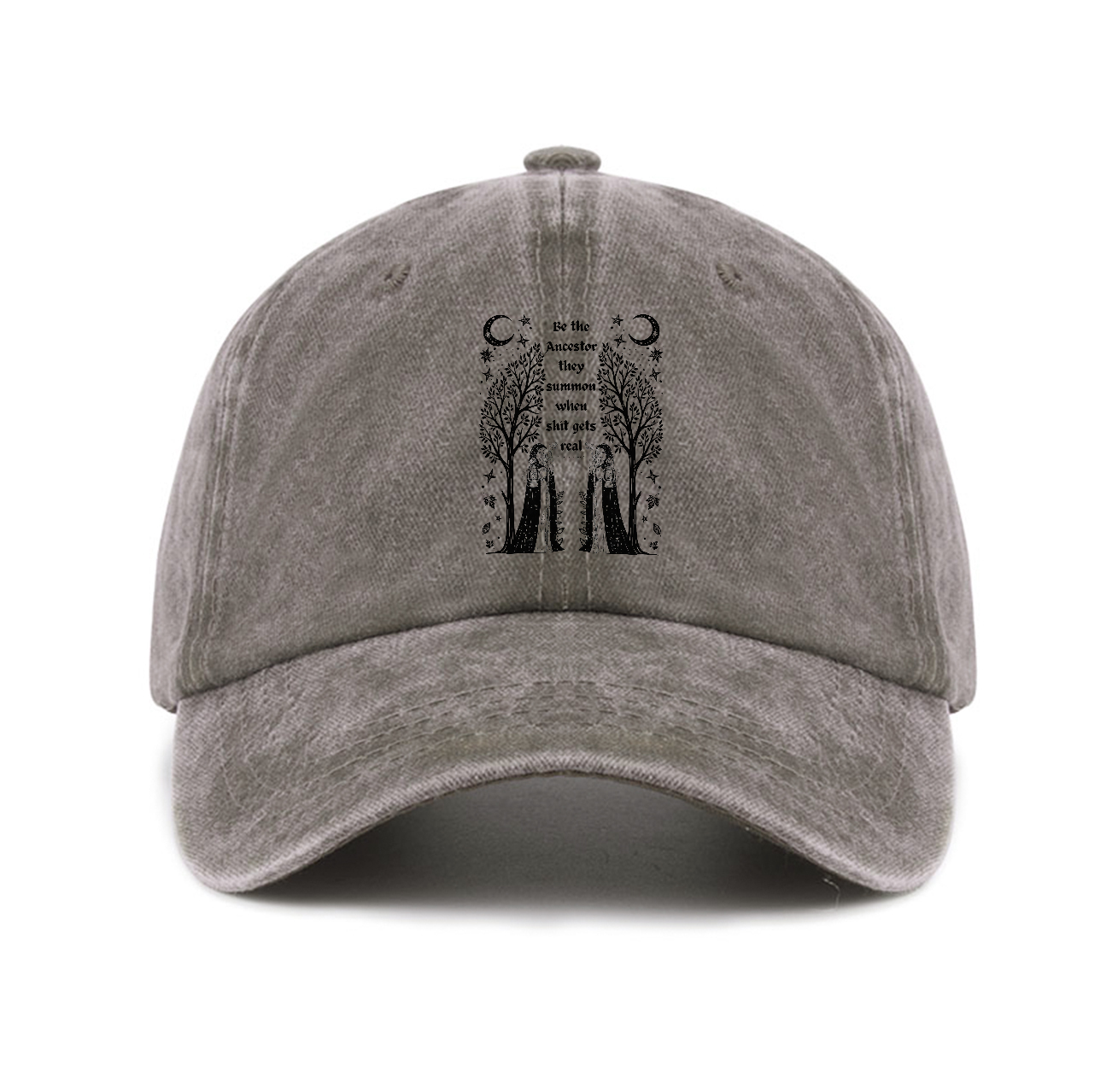 Purplehecate Be The Ancestor They Summon When Shit Gets Real Baseball Cap