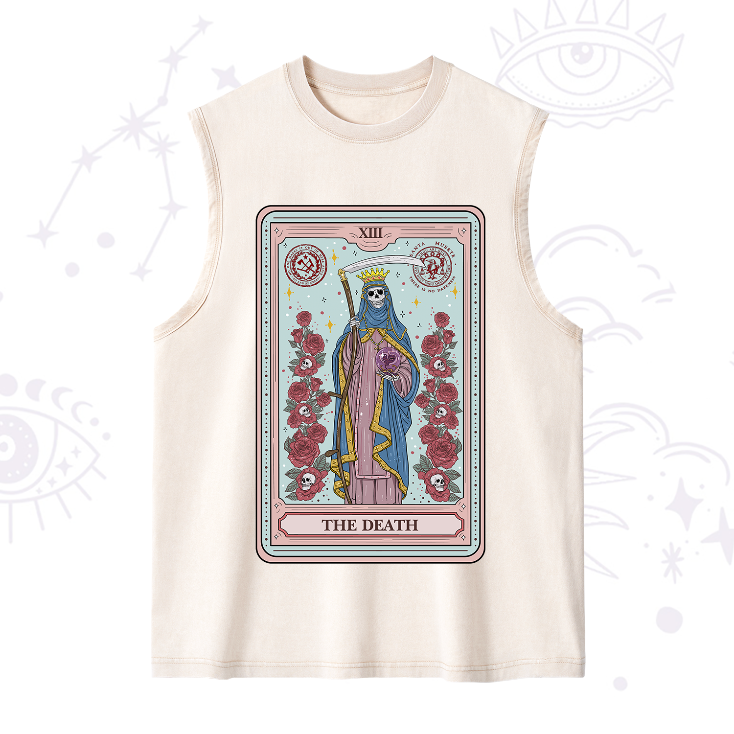 Purplehecate The Death Tarot Washed Tank