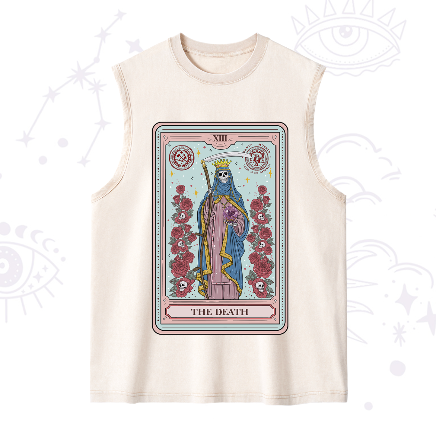 Purplehecate The Death Tarot Washed Tank