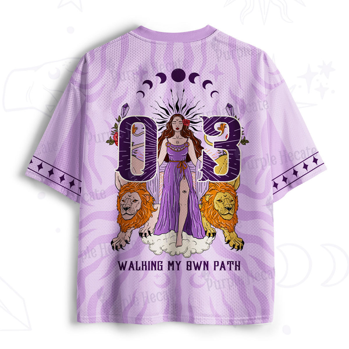 Purplehecate Walking My Own Path Mesh Jersey