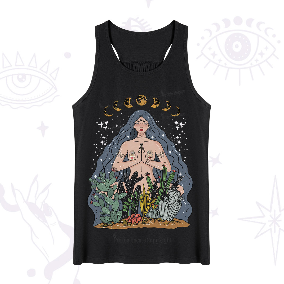 Purplehecate Goddess of Growth Tank