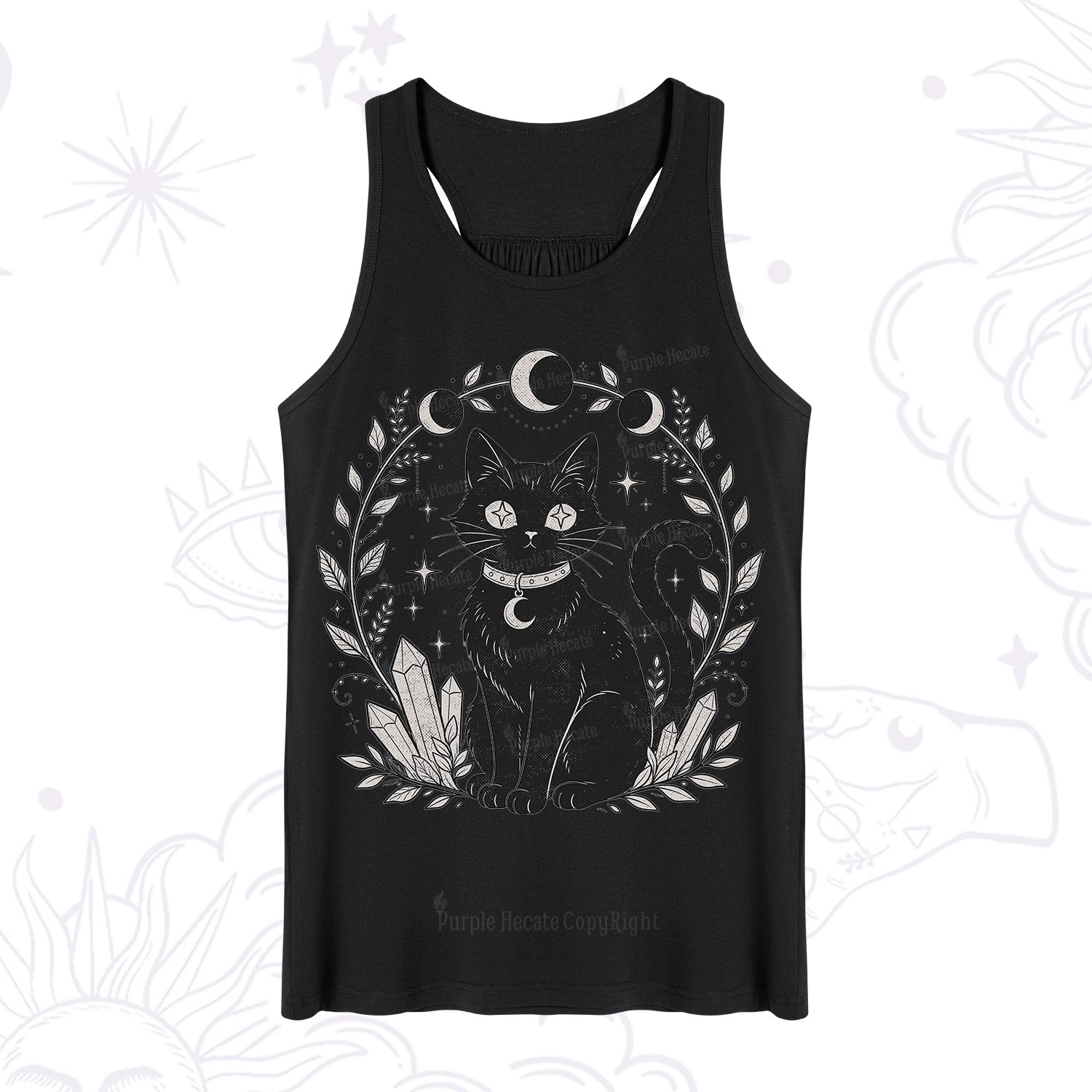 Purplehecate Mystical Cat Tank