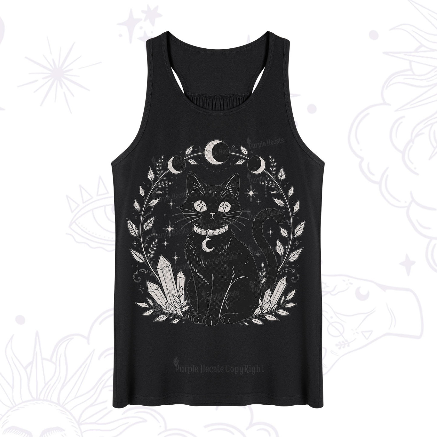 Purplehecate Mystical Cat Tank