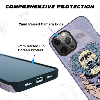 Purplehecate Caffiend Collage Phone Case