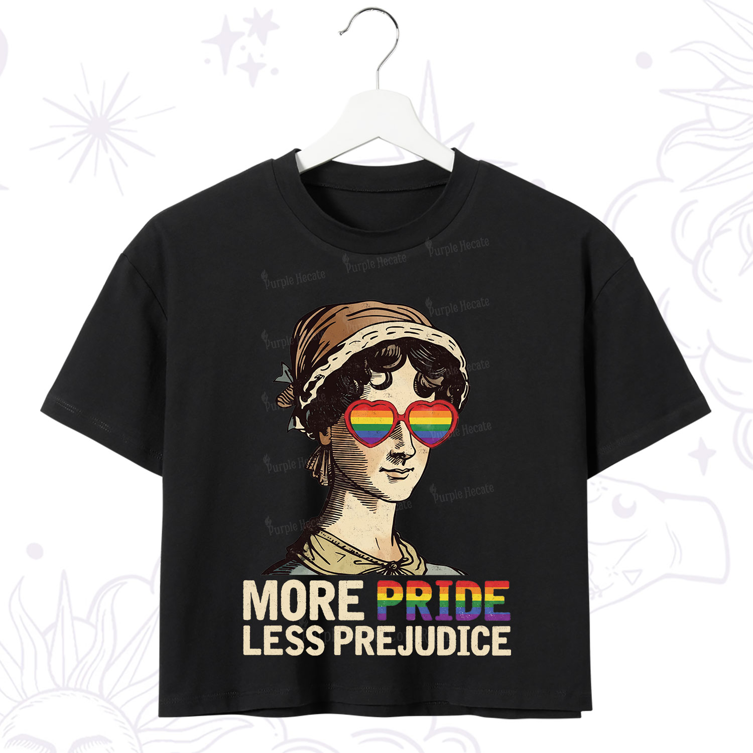 Purplehecate More Pride Less Prejudice Crop T-Shirt