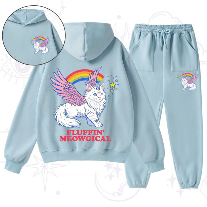 [Copy]Purplehecate Ew People Cat Fleece Hoodie Suit