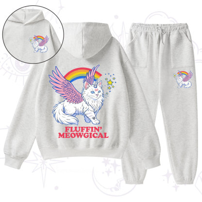 [Copy]Purplehecate Ew People Cat Fleece Hoodie Suit